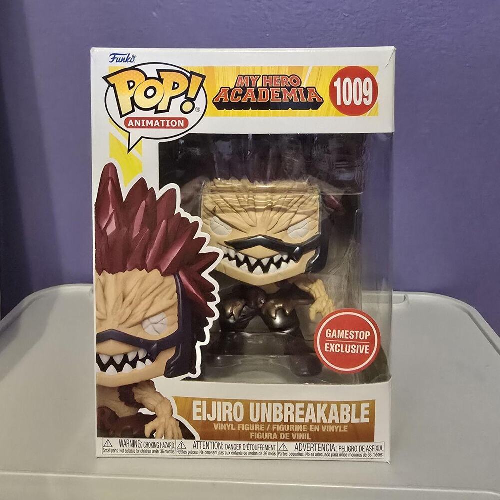 Funko Pop! My Hero Academia - Eijiro Unbreakable #1009 Metallic - Gamestop Excl.